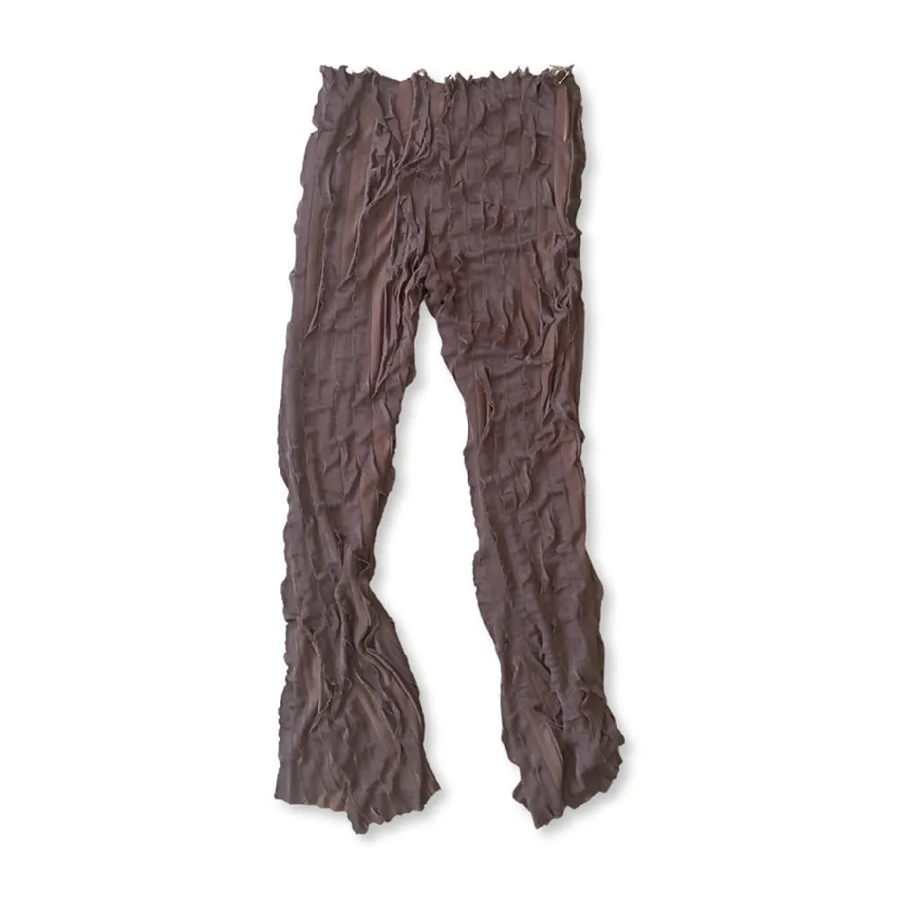 Brown/Lavender Lettuce Pants