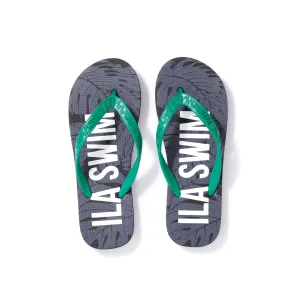 Men's Sig on Smith x HAYN x ILA Swim Slippers - Black/Green