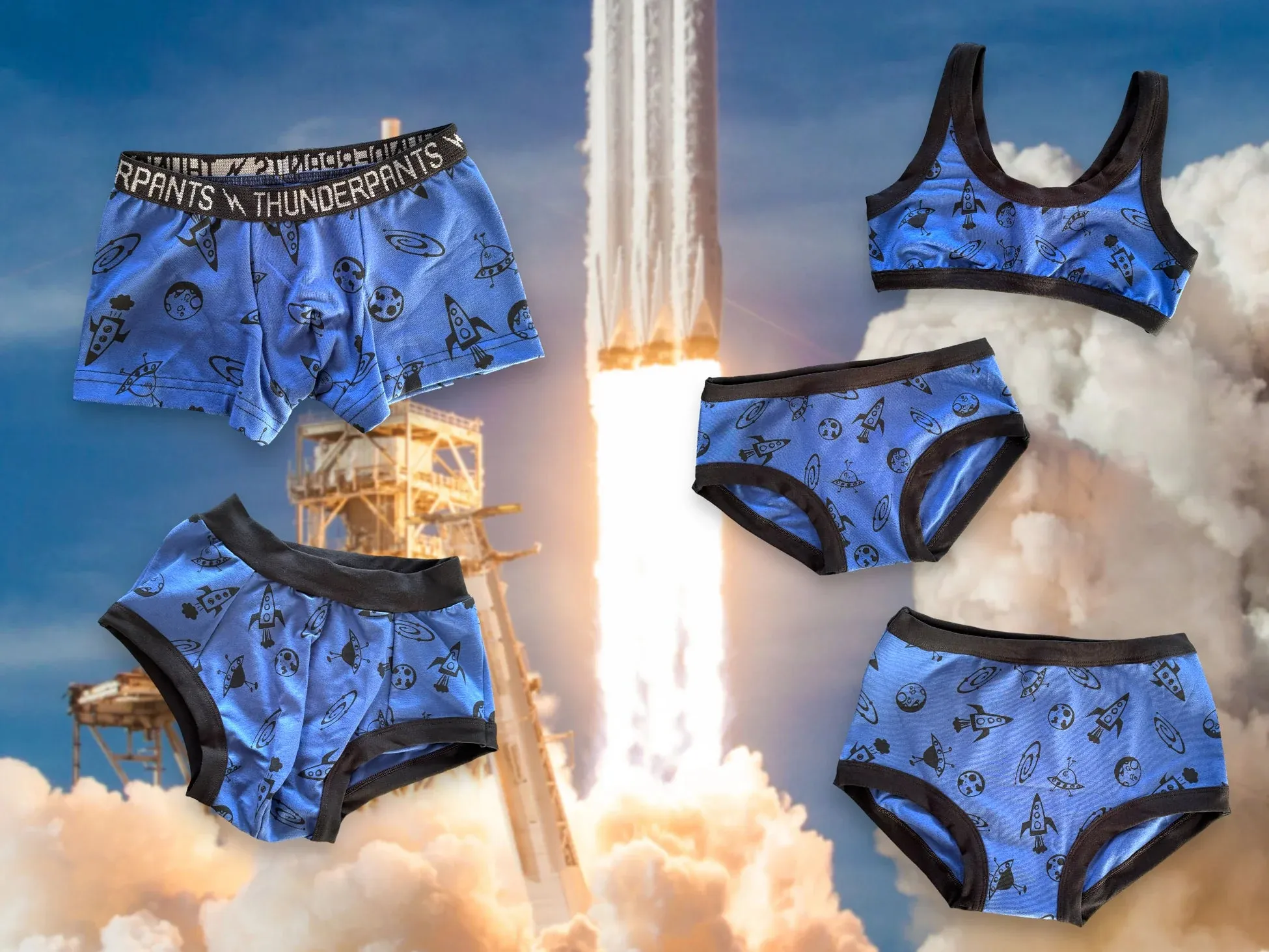 Original Crop Top Blueberry Rockets