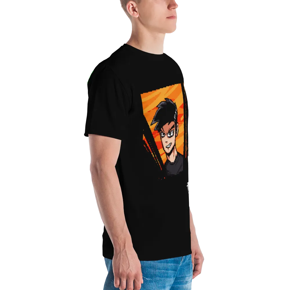 Pixel Portrait by Unreal Boy - ALL OVER T-shirt