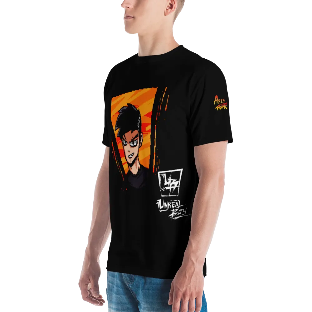 Pixel Portrait by Unreal Boy - ALL OVER T-shirt