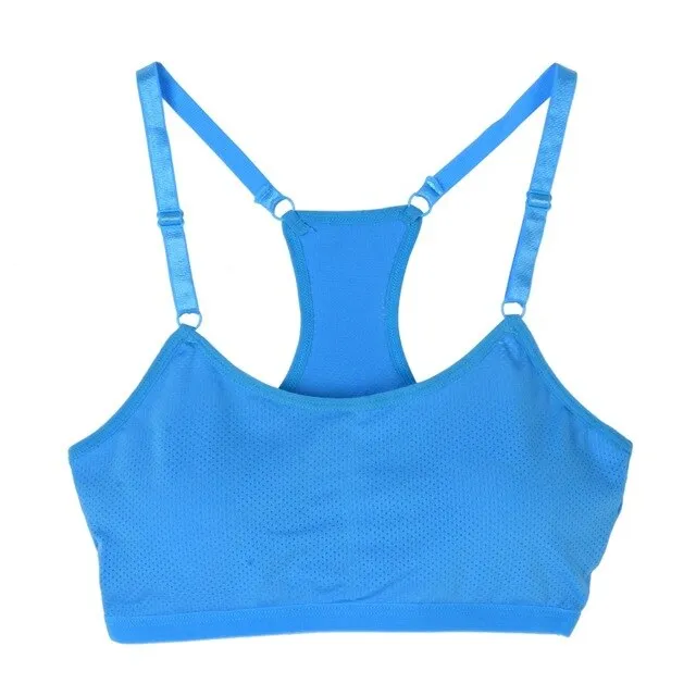 Seamless Bra Racerback Casual Female  Women Underwear Ladies Padded Workout Fitness Tank