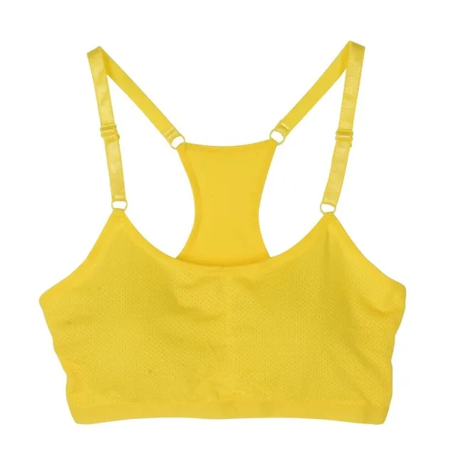 Seamless Bra Racerback Casual Female  Women Underwear Ladies Padded Workout Fitness Tank
