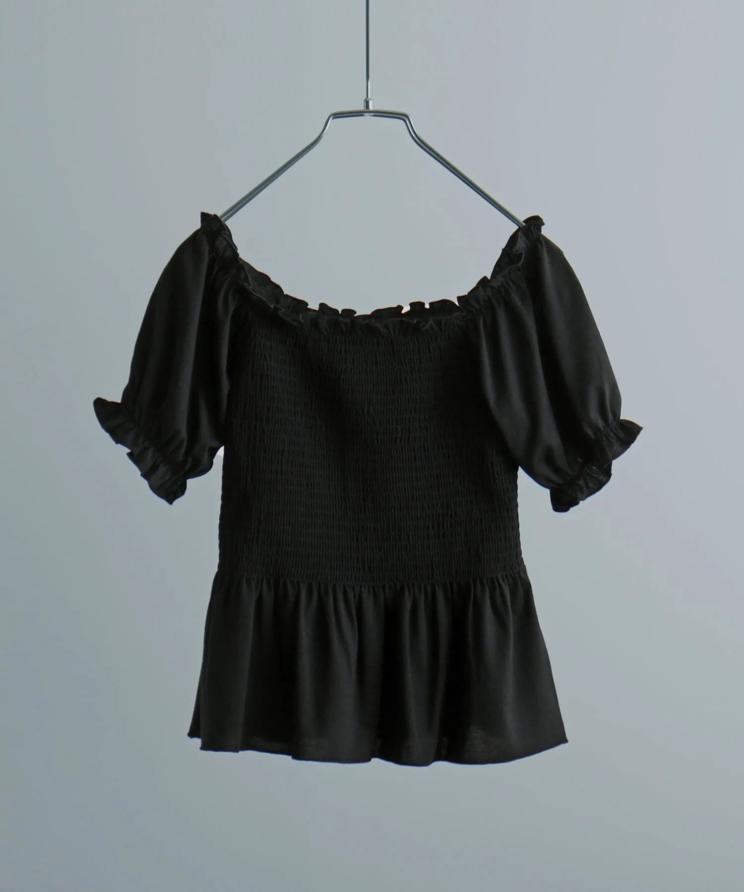 Shirring Square Tops