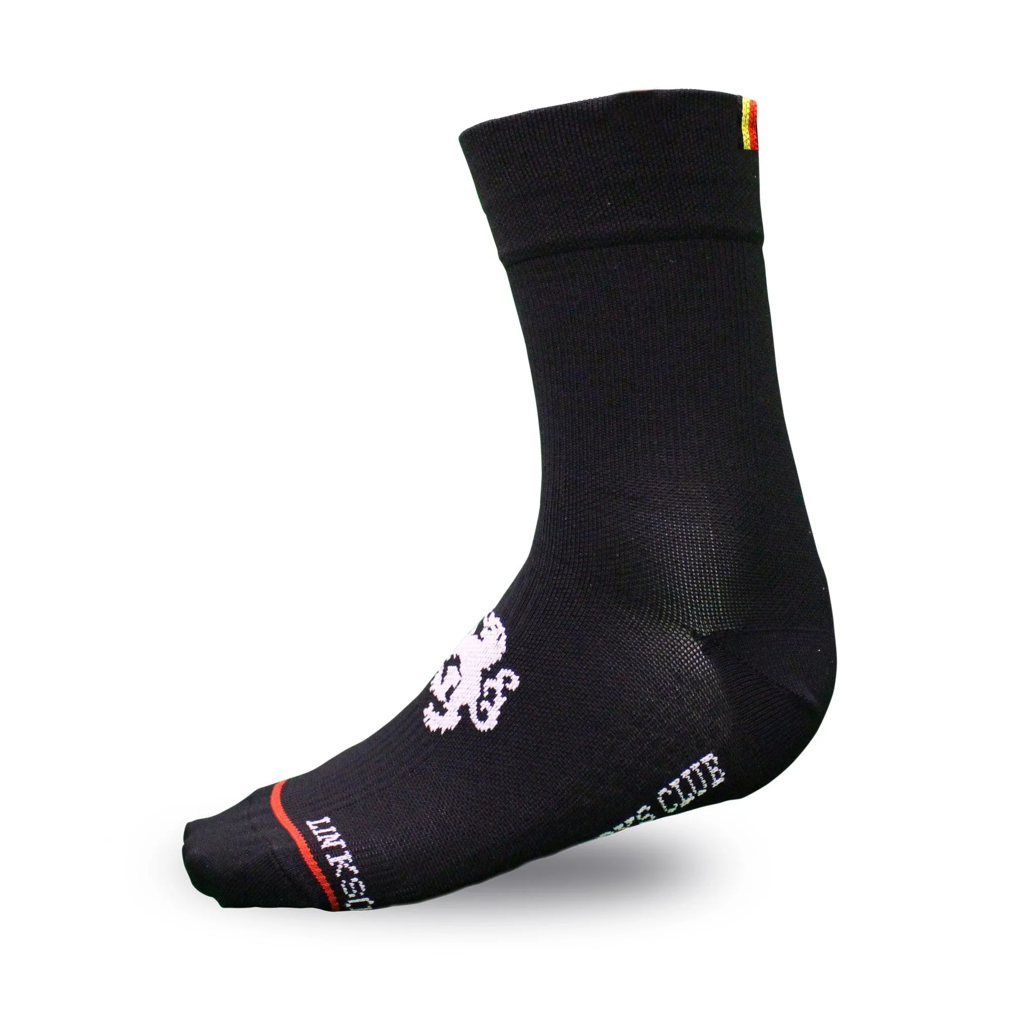 'Signature' High Tops Black Socks