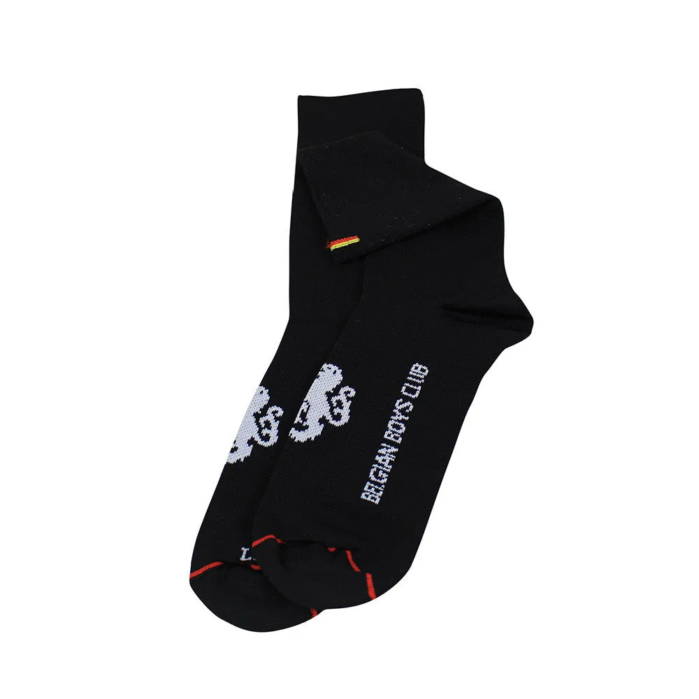 'Signature' High Tops Black Socks