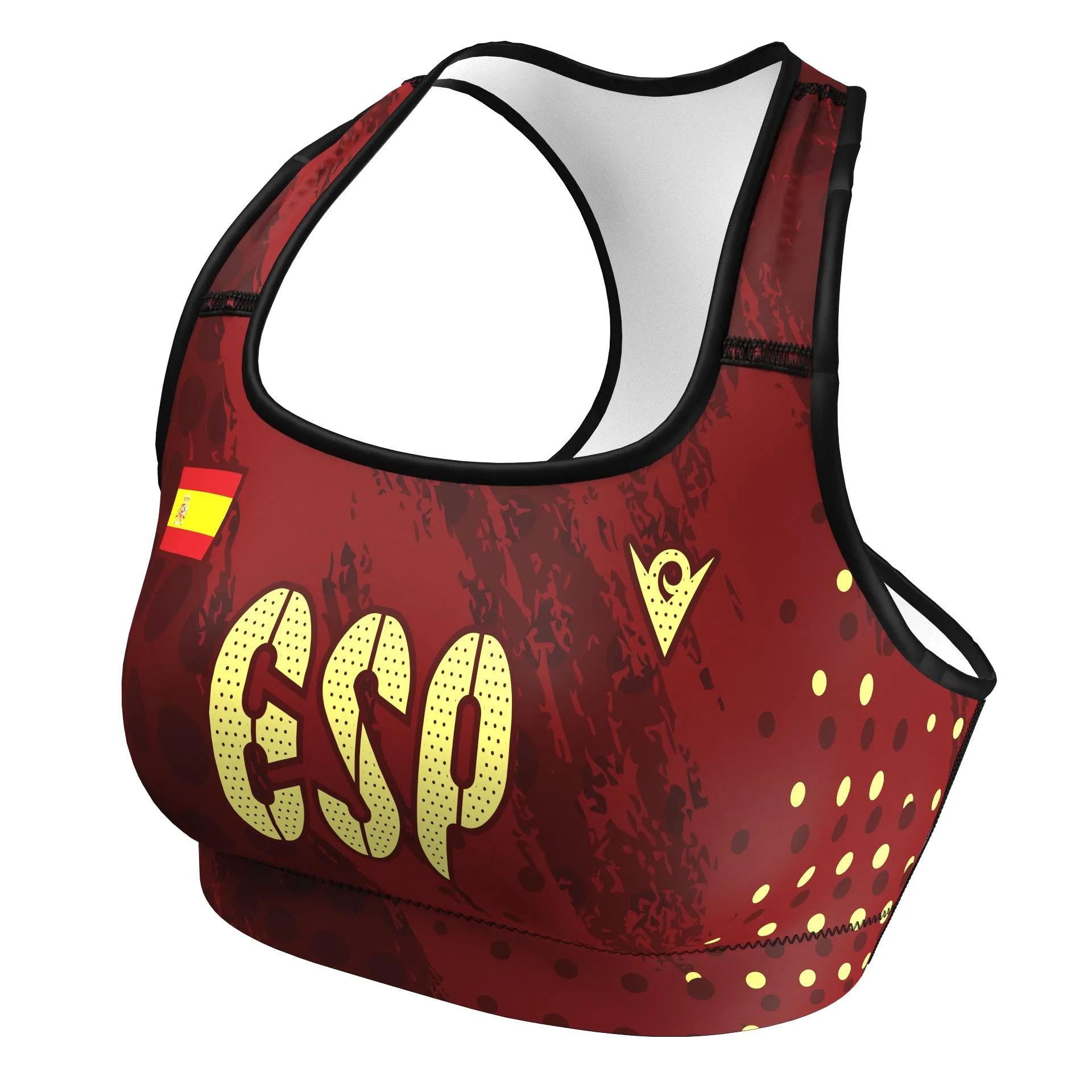 Spain (Espaa) - ESP 34 - Country Codes (Sports Bra) Olympian