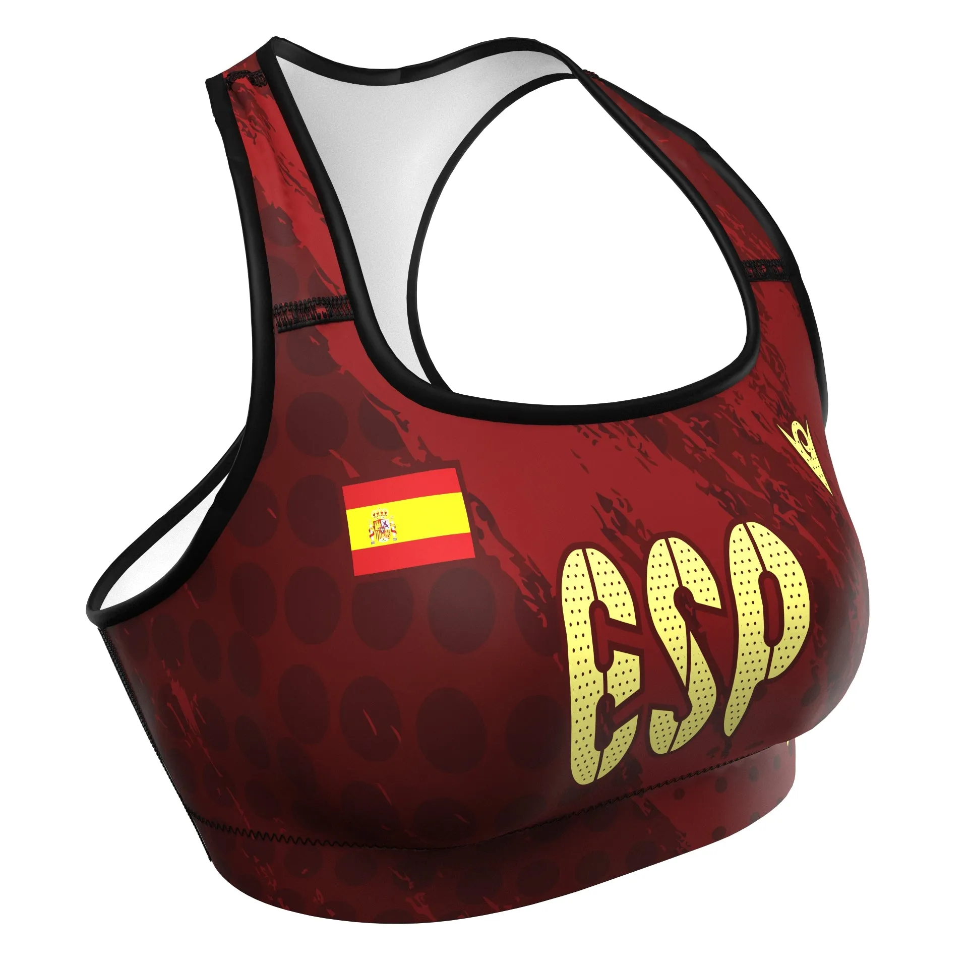 Spain (Espaa) - ESP 34 - Country Codes (Sports Bra) Olympian
