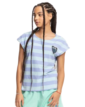 Stranger Things Lenora Stripped T-Shirt in Lenora Printed Stripes