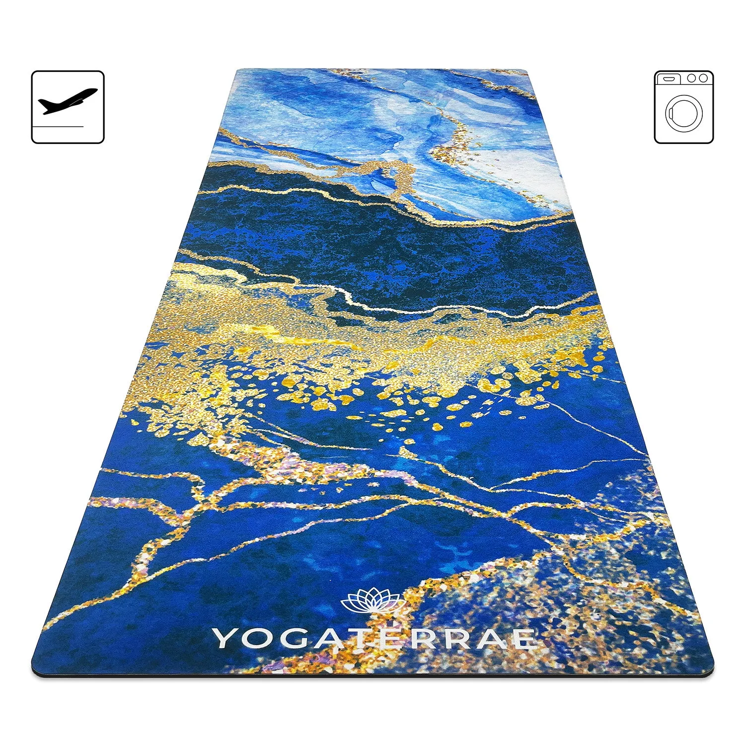 TAPIS DE YOGA SUD ET CAOUTCHOUC NATUREL NILA SAMUDRA " VOYAGE " (OFFRE RENOUVELE)
