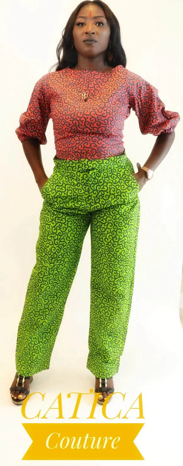 The Vine Trousers and Blouse | CATICA Couture